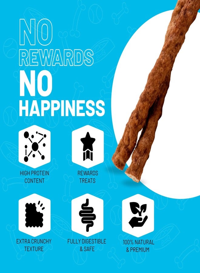 Sitka Farms Beef Sticks for Dogs 5 Inch - Crunchy Beef Munchy Sticks - 100 Count - for Small Medium and Large Dogs - Enhaced with Bully and Collagen - Image 3